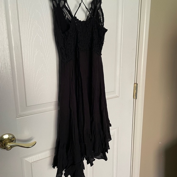 Free People Adella Slip Dress - XS Black - Picture 9 of 13